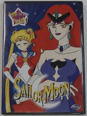 Sailor Moon - Fight to the Finish (TV Show, Vol. 7) DVD, Rare!